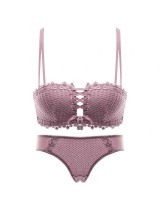 Front button Strapless underwear women's small chest gathering upper non slip invisible bra without trace and steel ring back bra